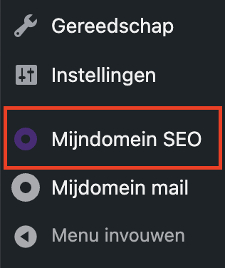 seo aanpassen